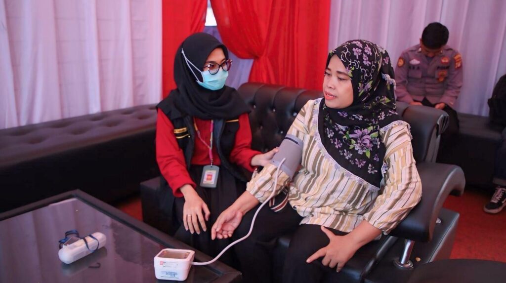 50589jelang mudik lebaran posko pelayanan kesehatan mulai beroperasi di kota tangerang 505891