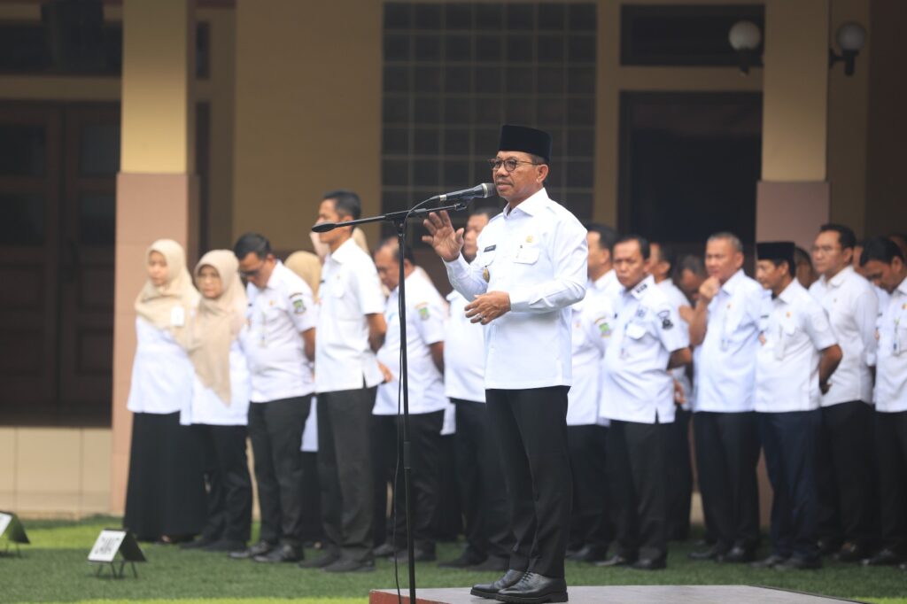50809apel perdana dan halalbihalal pemkot tangerang siap gaspol tingkatkan pelayanan 508091