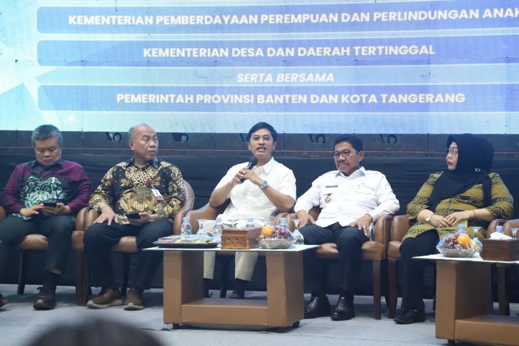 52435wamenkes dante saksono resmikan gerakan bersama kelurahan siaga tbc di kota tangerang 524351